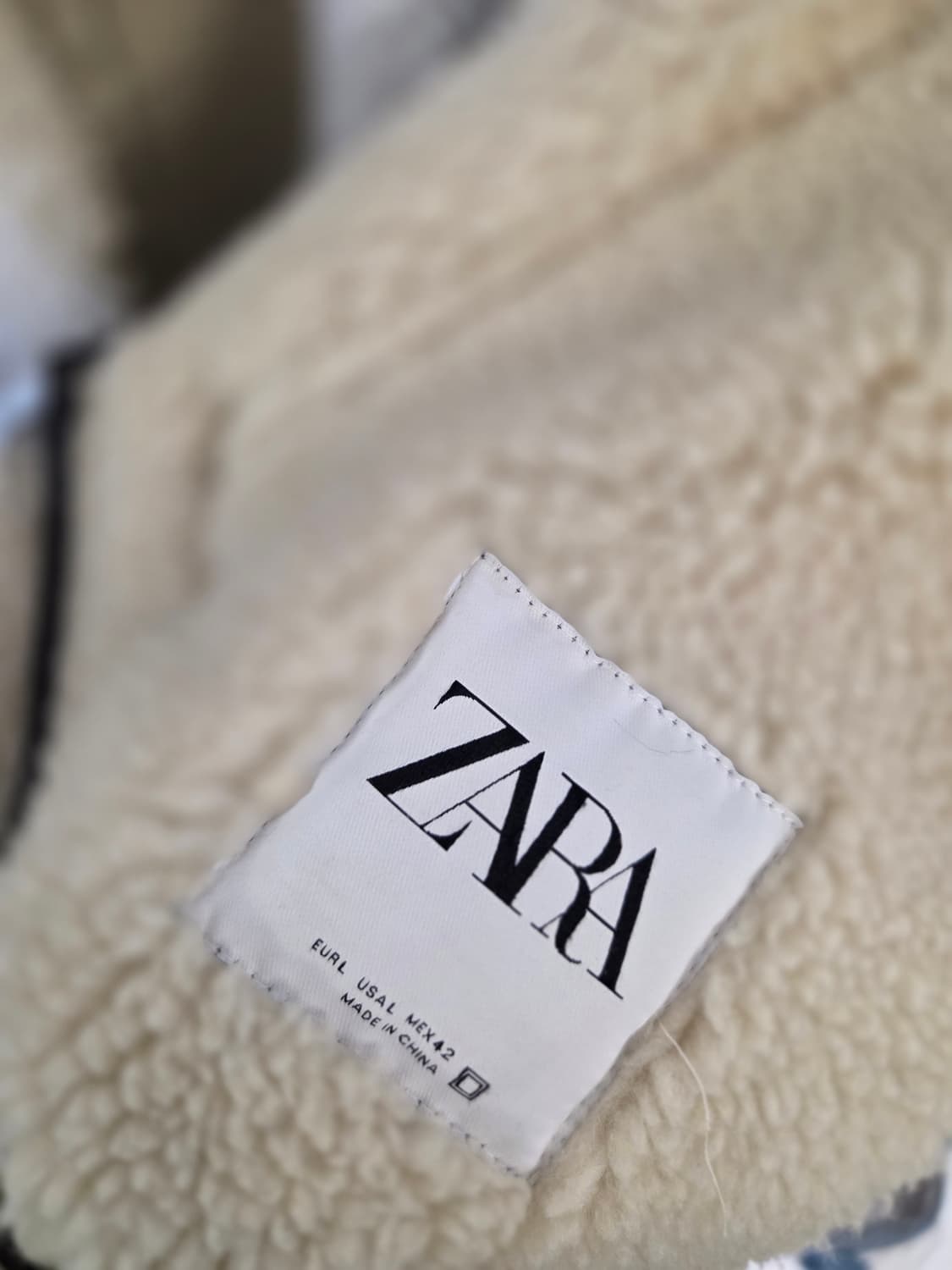 에코 무스탕 자라 L 상품이미지4