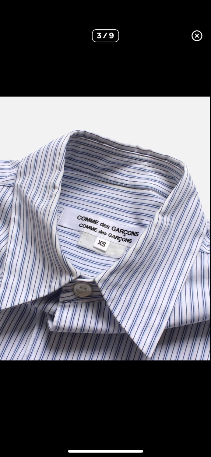 COMME DES GARCONS STRIPED SHIRT 상품이미지2