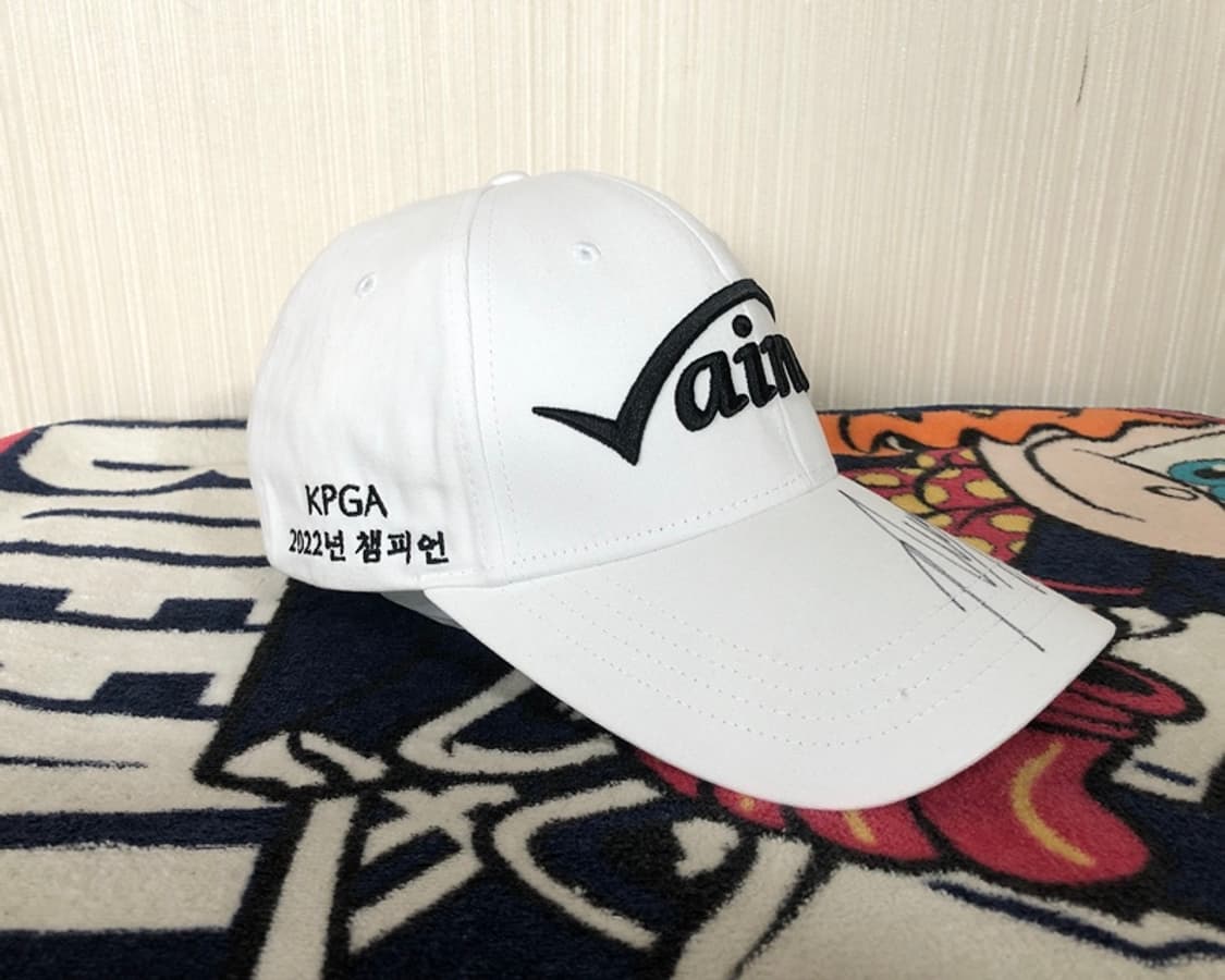2022 KPGA 제네시스오픈 김영수프로 싸인/바이네르모자 상품이미지6
