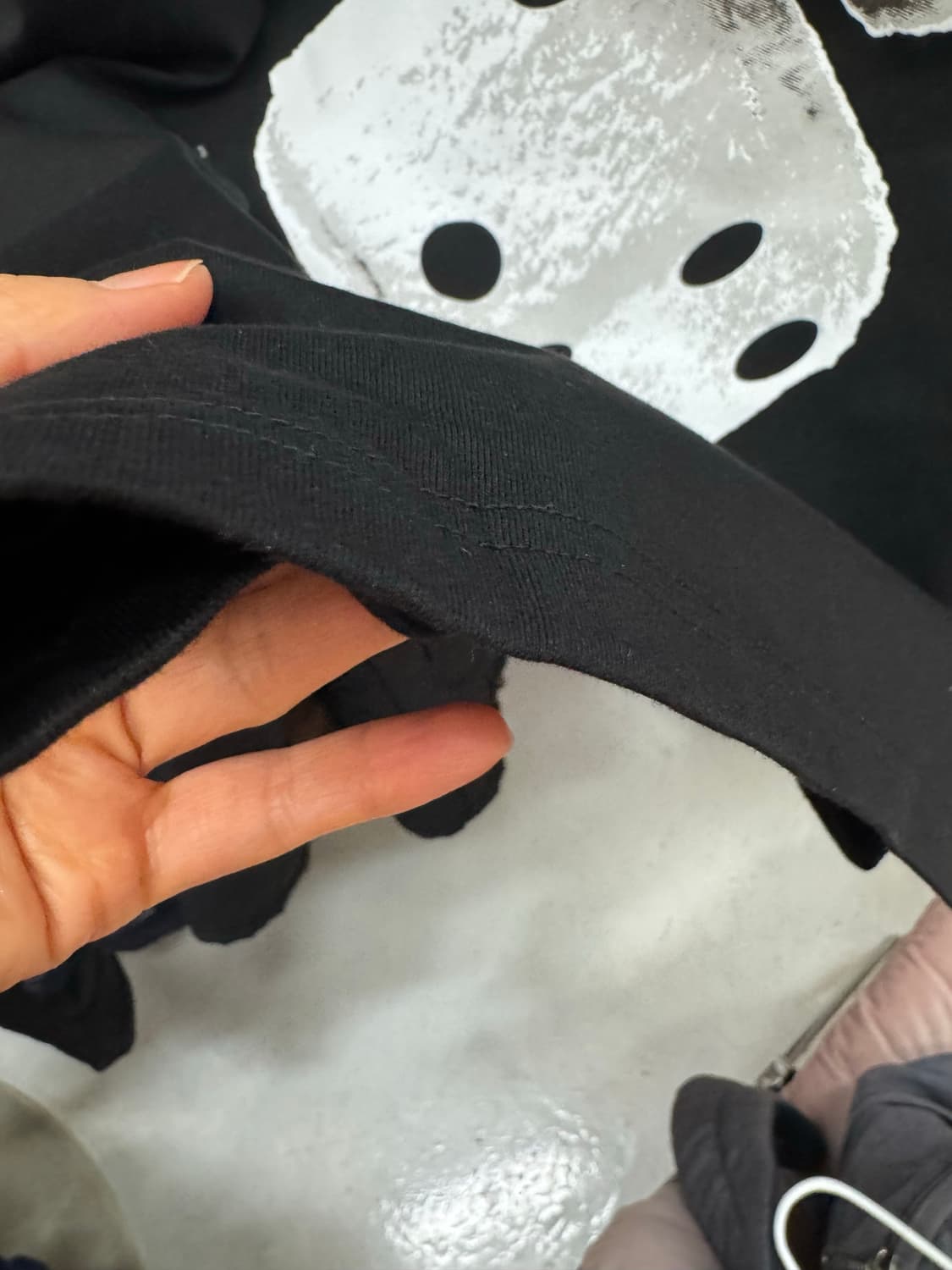 👕 STUSSY 다이스 백프린트 반팔 티셔츠 (Black) 상품이미지7