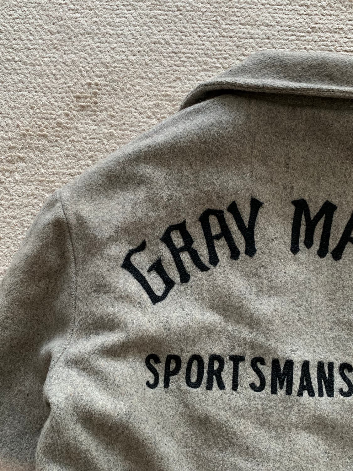 50s 스틱 스포팅 굿즈 울 스포츠 자켓 상품이미지9