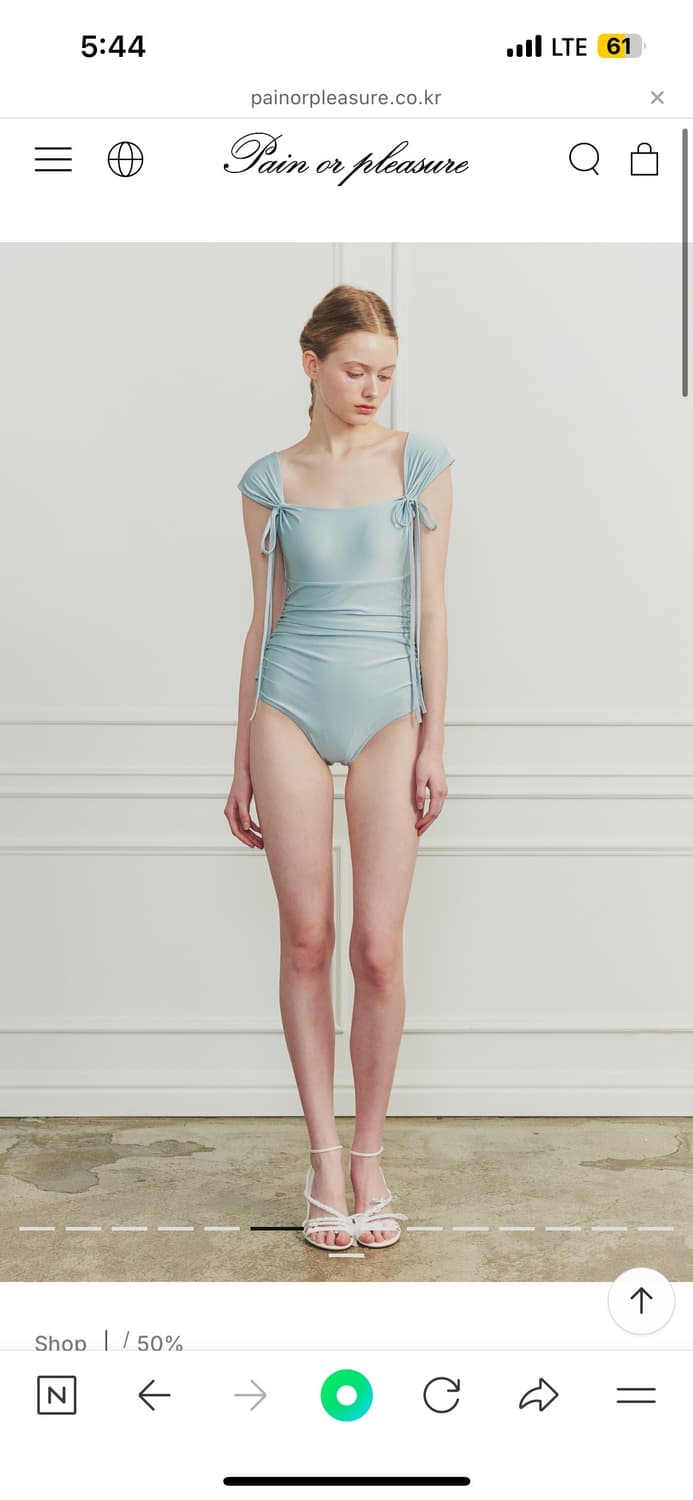 새상품) 페인오어플레져 모노키니 쓰리타임즈 페인오어플레져 상품이미지1