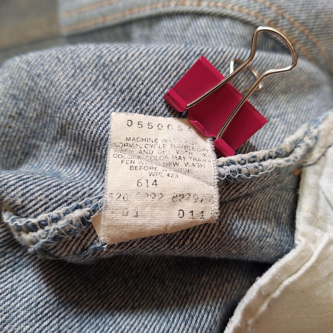 90s 미제 빈티지리바이스 501 W32L30 상품이미지5