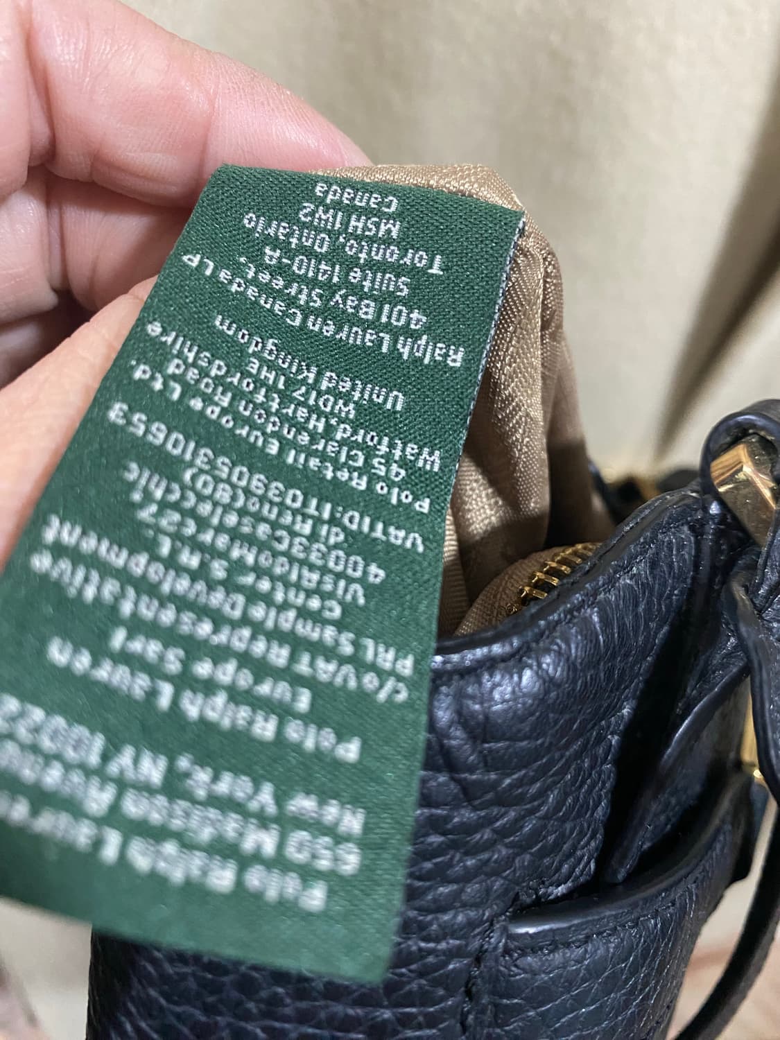 랄프로렌 미니 크로스백 상품이미지9