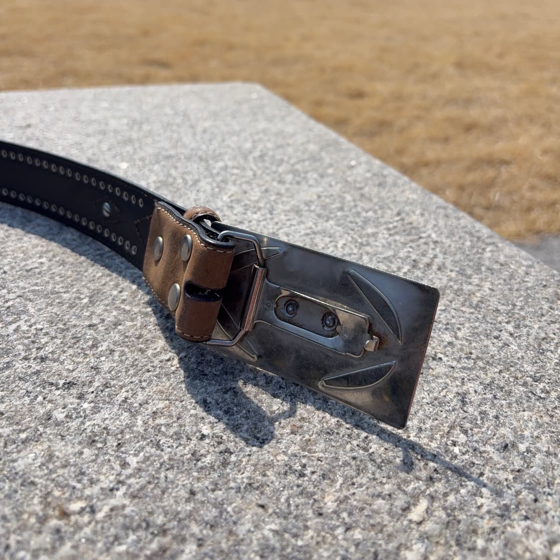 노코나 Nocona 스터디드 웨스턴 레더 벨트 상품이미지10