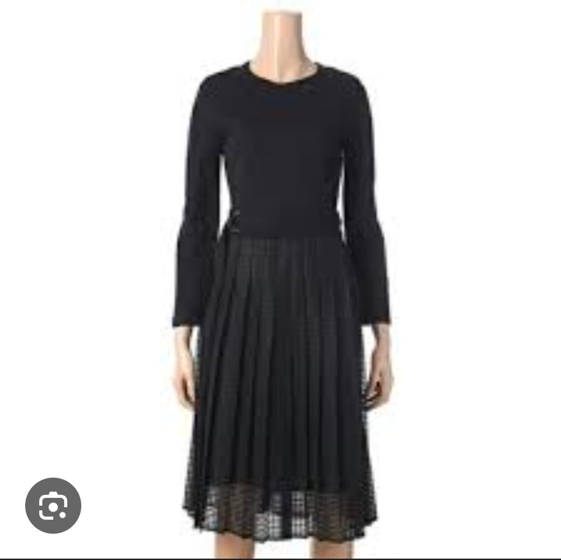 [TOPGIRL] 새상품탑걸 블랙 레이어드 플리츠 원피스 (S사이즈) 상품이미지2