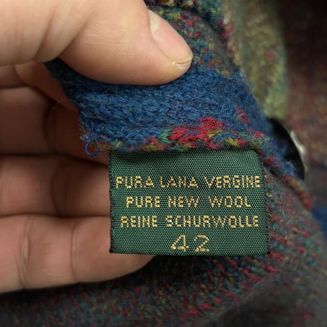 Blauenbock 페이즐리 울 니트 베스트 v2079 상품이미지7