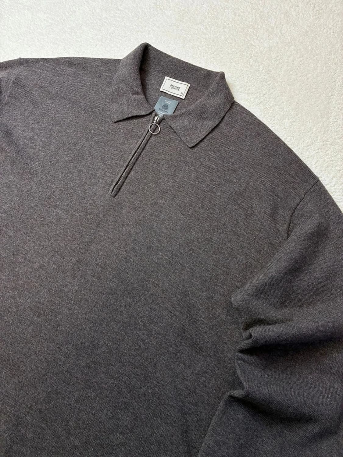 어나더오피스 스왈로우 하프 풀오버 니트 PN5842    상품이미지2