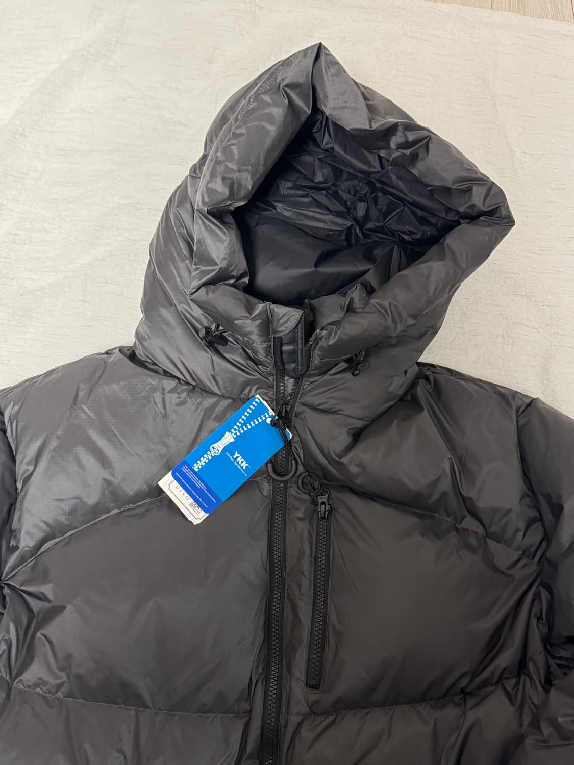 아웃스탠딩 폴라 구스다운 파카 패딩 - 챠콜 L사이즈 상품이미지2