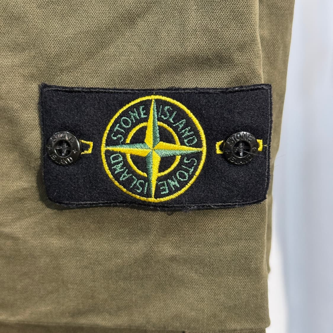 (38) 스톤아일랜드 레귤러 테이퍼드 가먼트다이 카고팬츠 상품이미지8