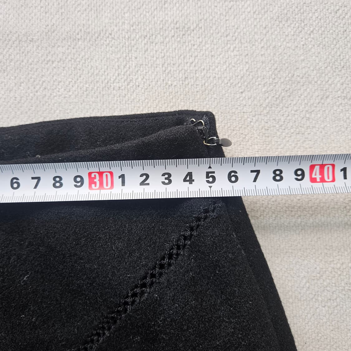 67-94 오즈세컨 블랙 롱 스커트 0309Y 상품이미지5