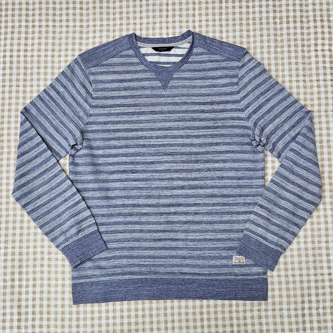 올젠 긴소매 면티 남자100 상품이미지1