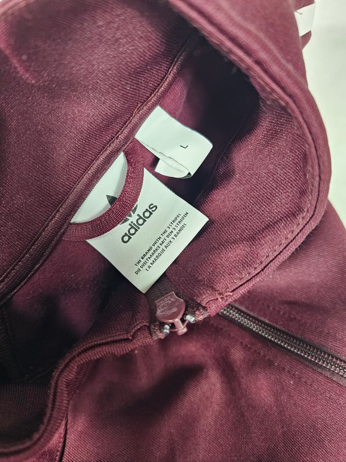 아디다스버건디져지 상품이미지3