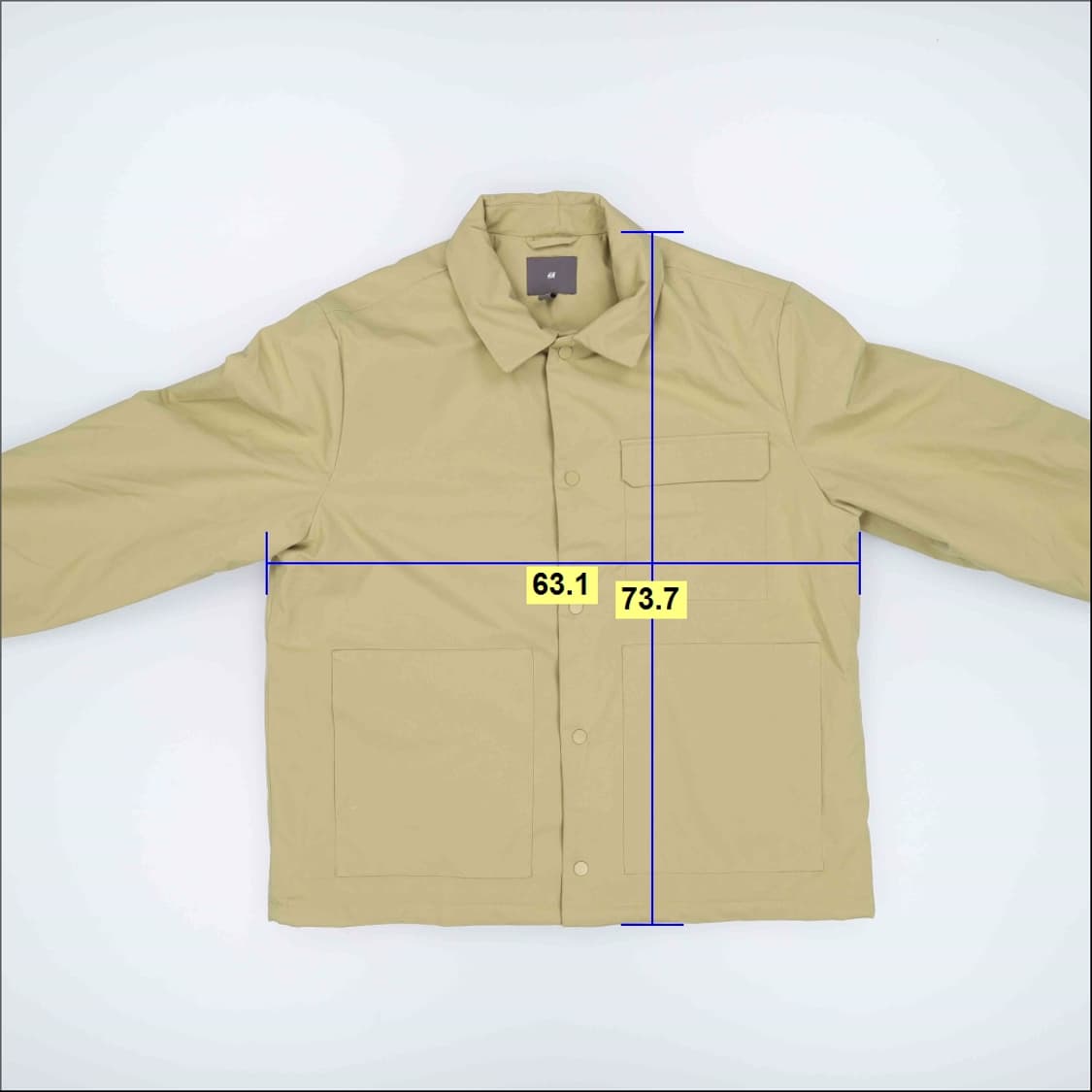 EUR L H&M 겨울 코치자켓 0123H1 상품이미지6