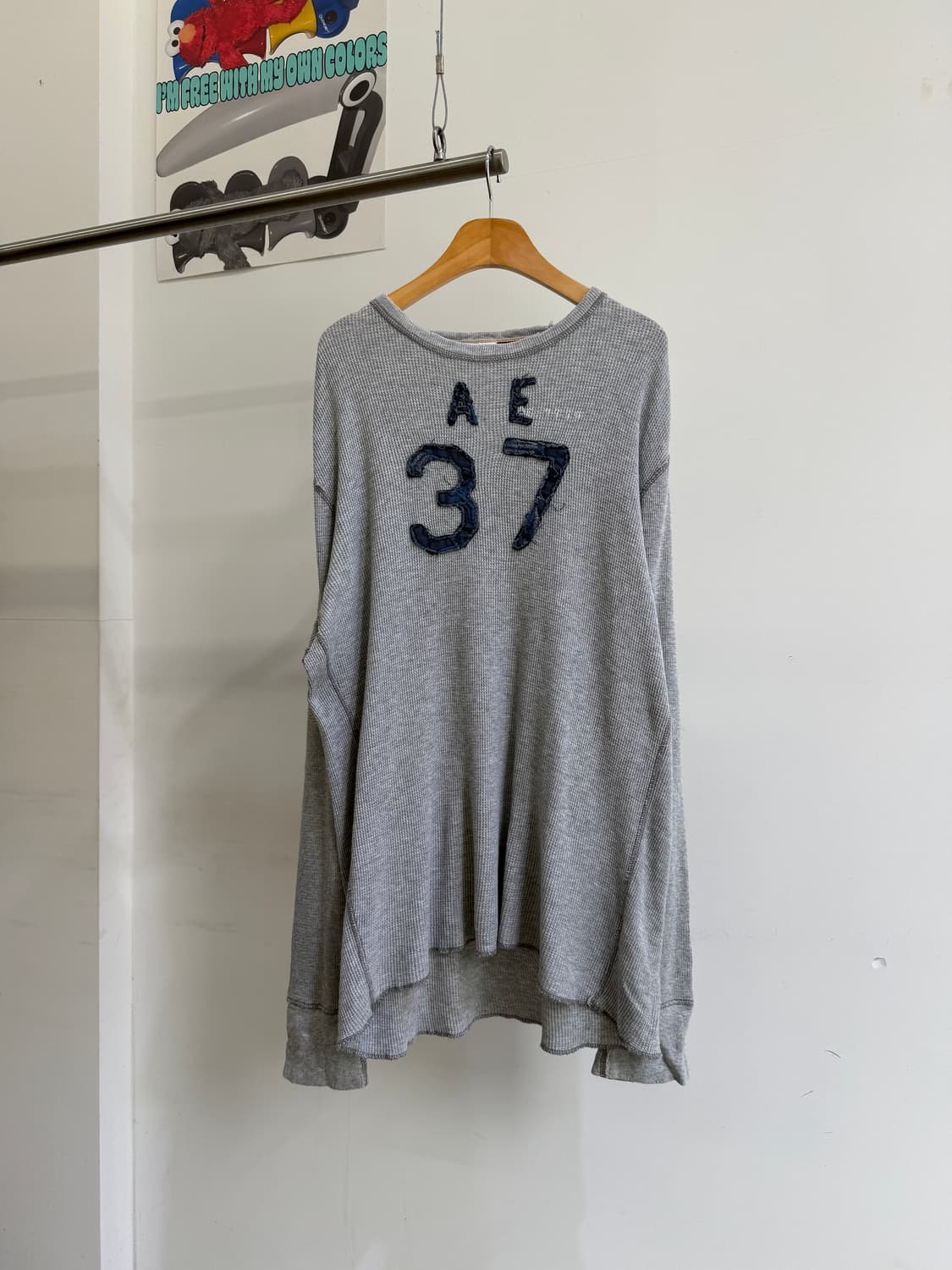 ABERCROMBIE 와플 롱슬리브  상품이미지1
