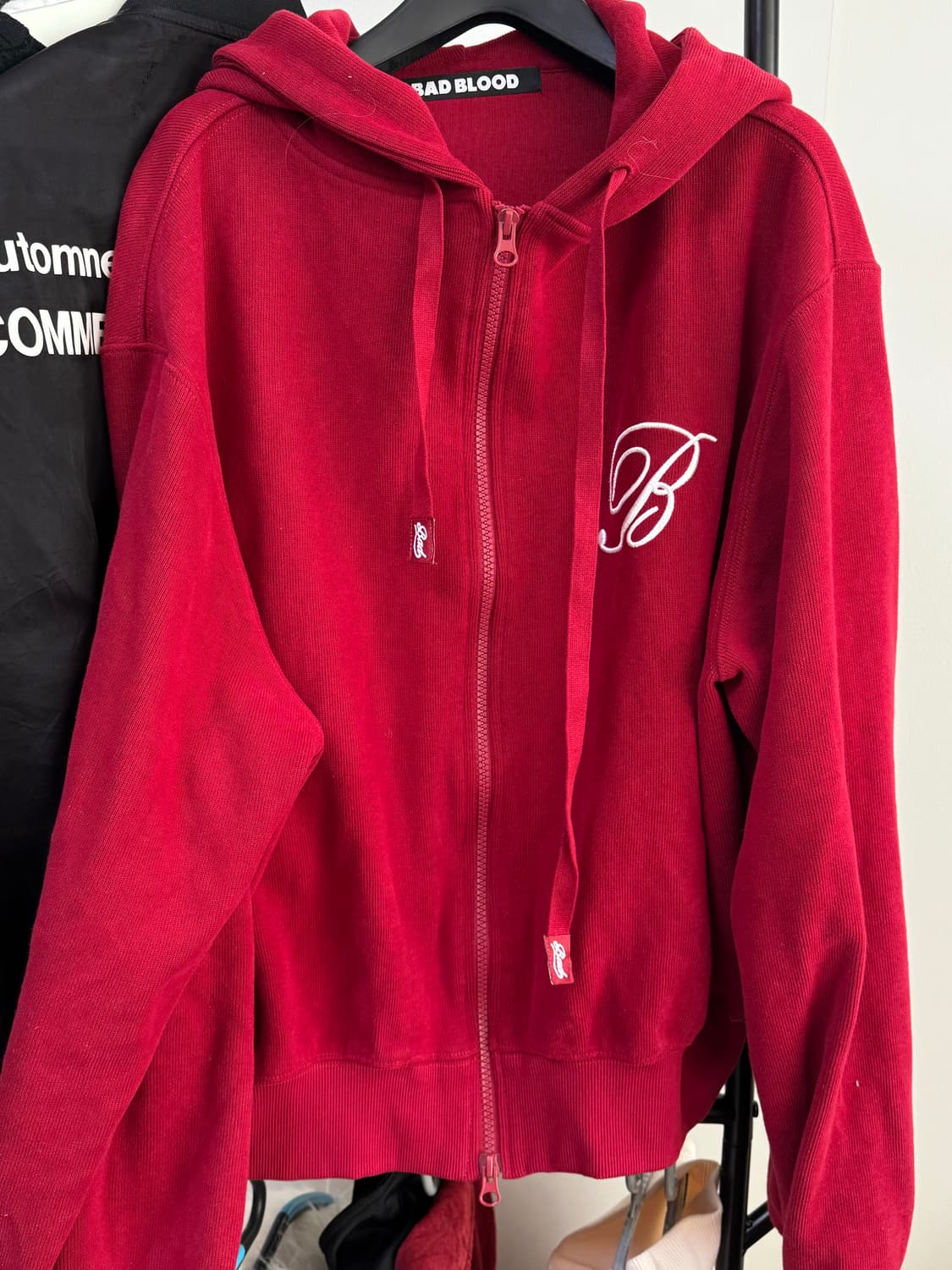 배드블러드 레드 후드 M 상품이미지1