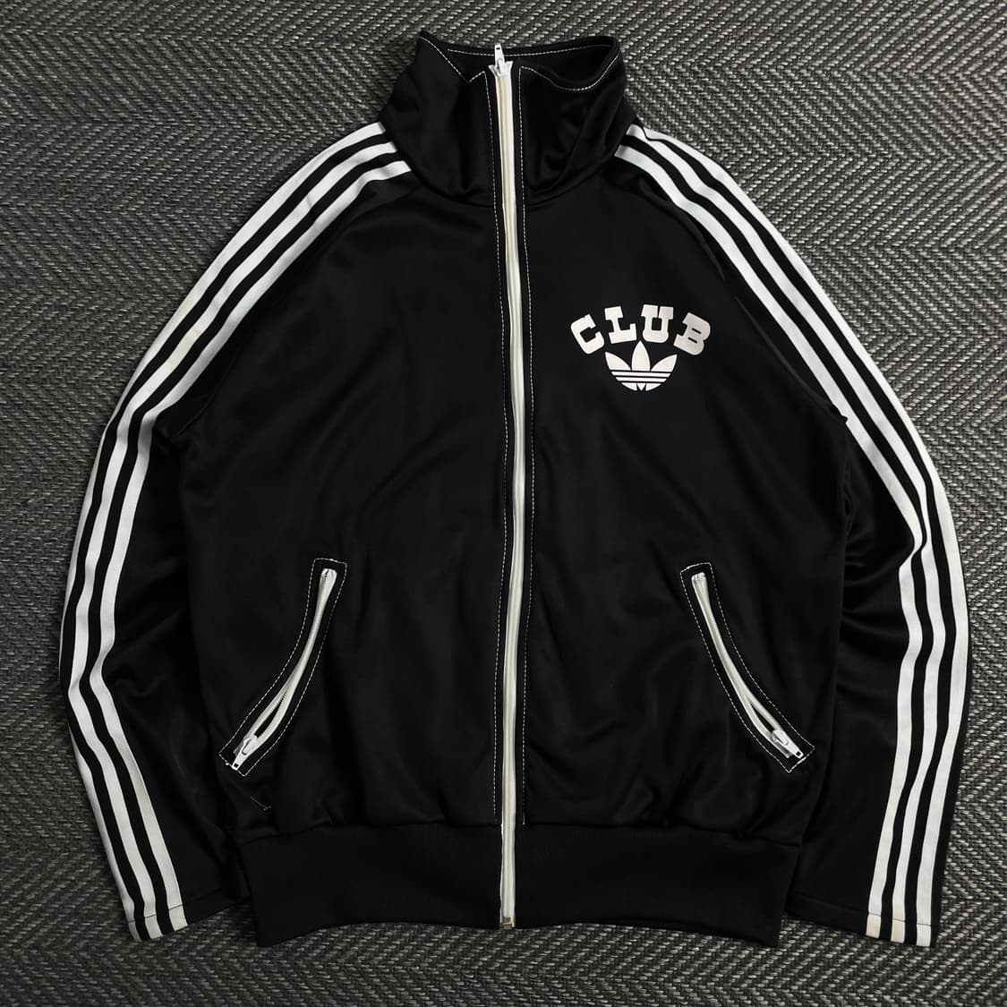 00s 아디다스 클럽 빅로고 올드스쿨 트랙탑 져지o 3757 상품이미지2