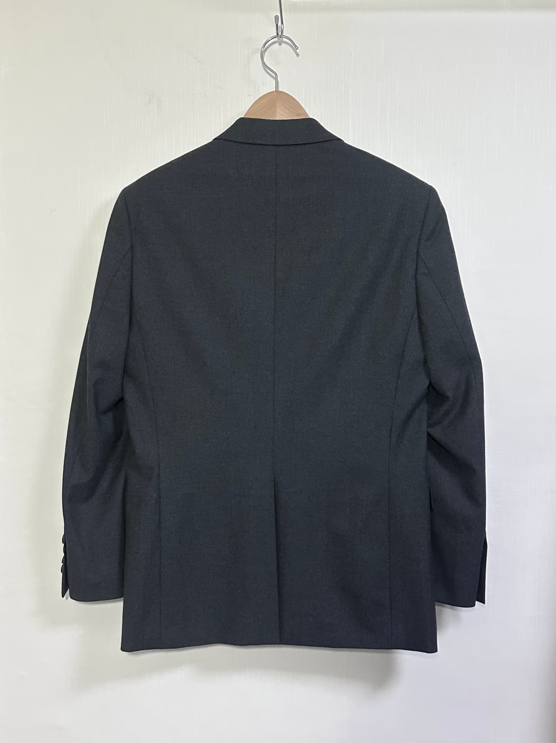 띠어리 울 블레이저 정장 자켓 38R/100/차콜그레이 상품이미지2