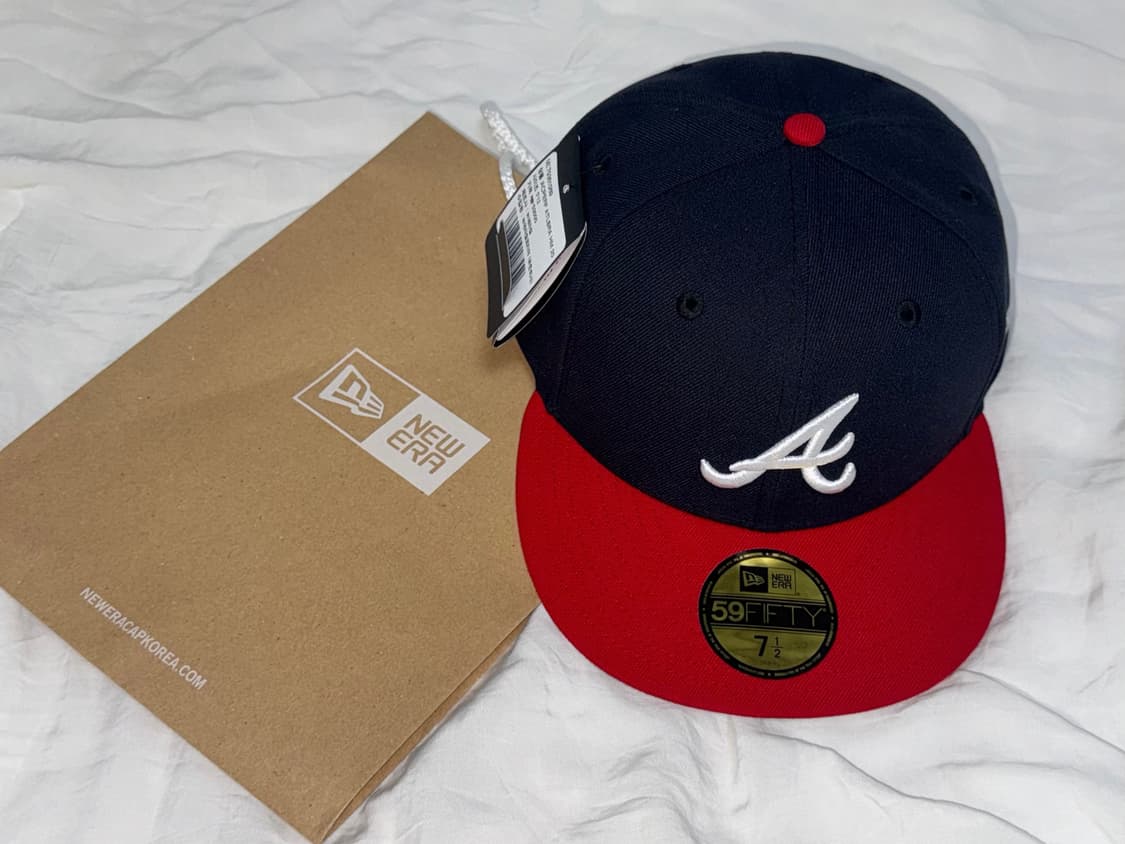 NEW ERA 59 FIFTY ACPERF ATLBRA 어센틱 애틀랜타 상품이미지1