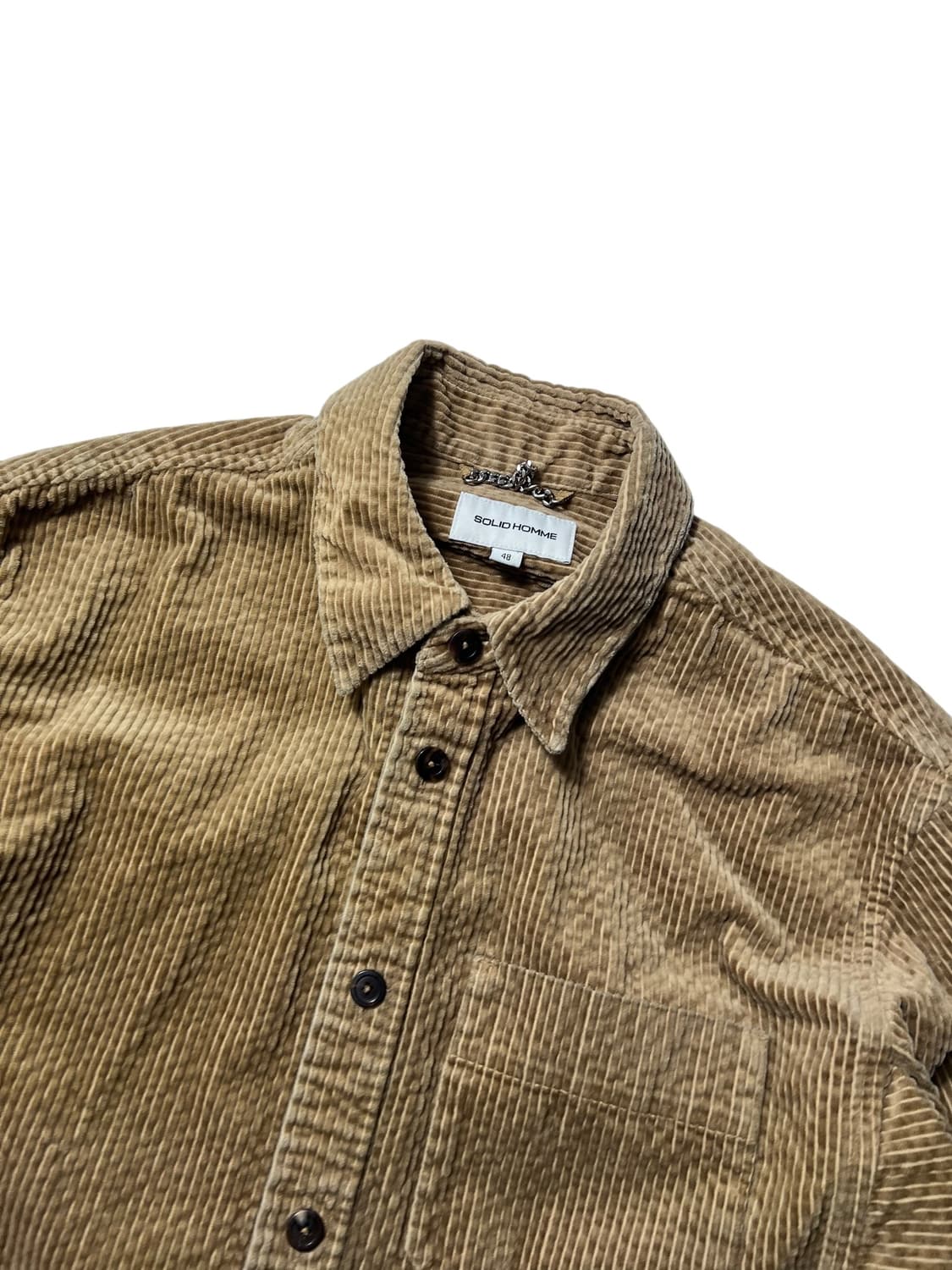 솔리드옴므 코듀로이 셔츠 자켓 L 상품이미지2