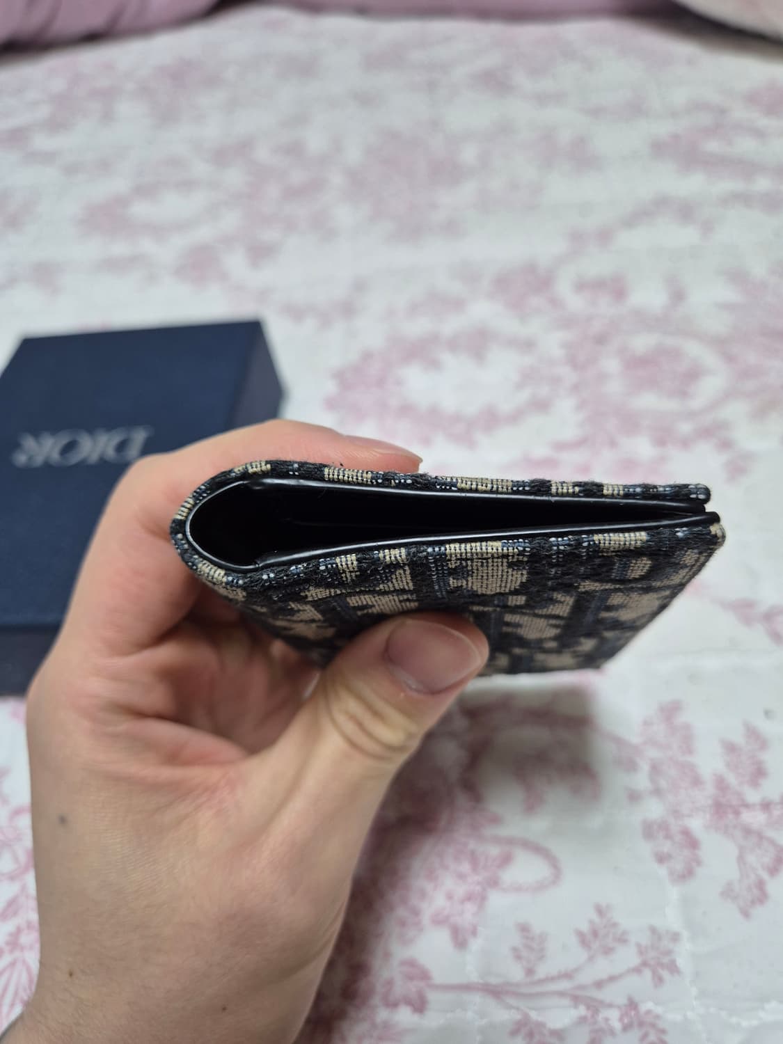 새상품컨디션 디올 오블리크 오거나이저 지갑 상품이미지6