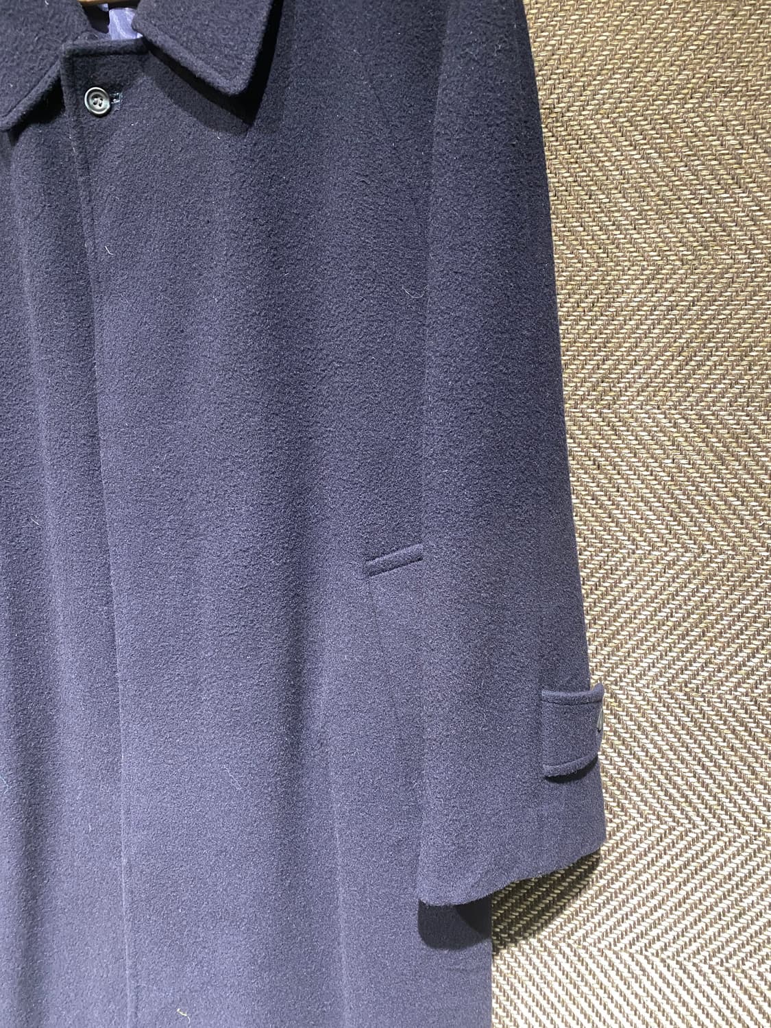 캐시미어 큐프라 울100 코트 상품이미지7