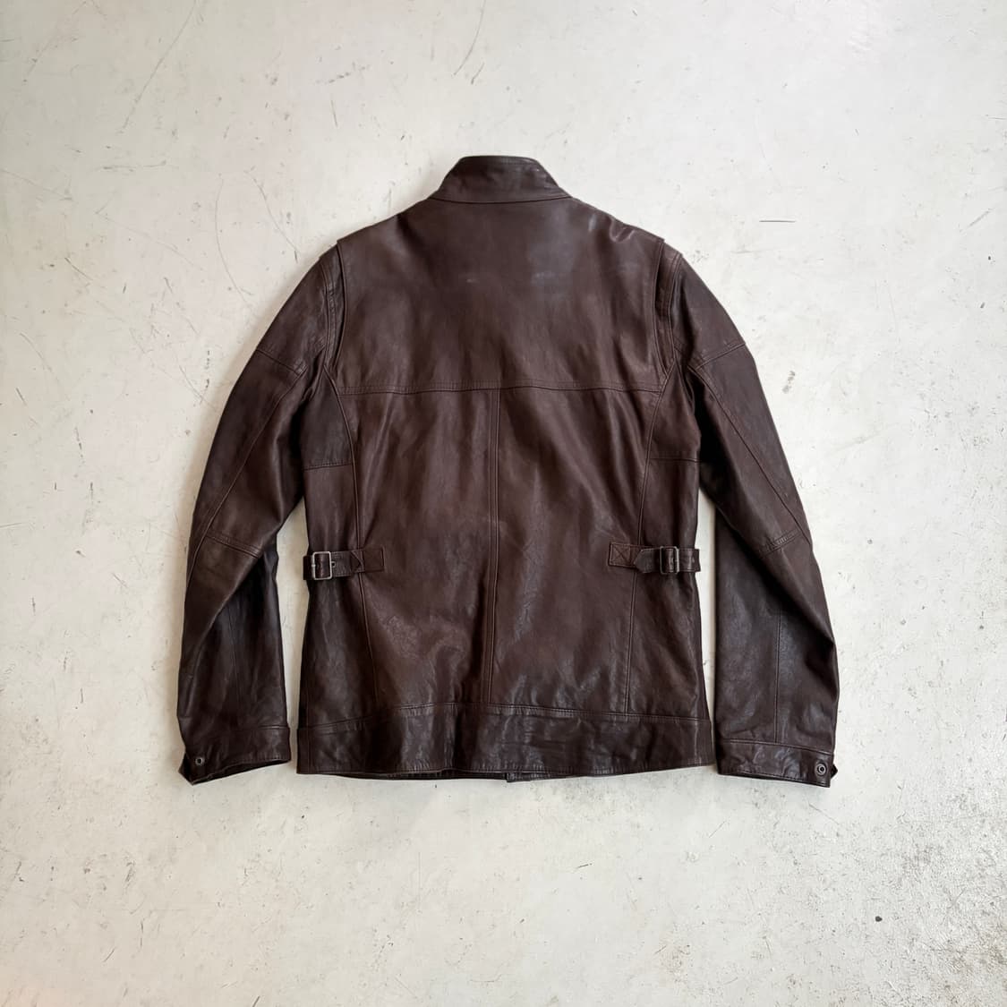 DKNY 빈티지 리얼레더 가죽자켓 M 상품이미지6