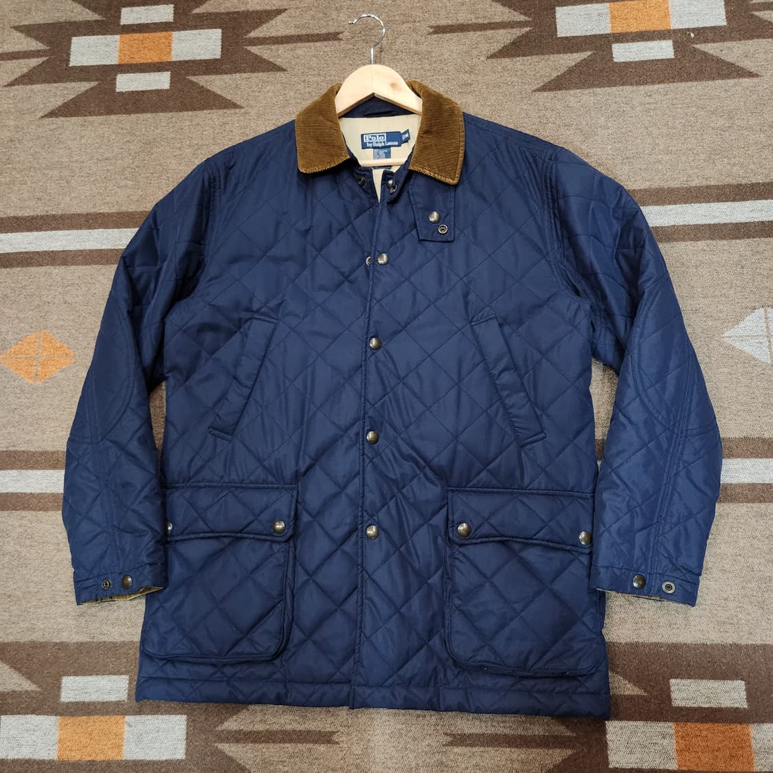 폴로랄프로렌 네이비 퀼팅 자켓 M 105 상품이미지1