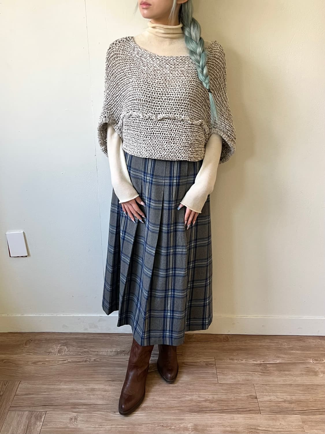 SLY 오트밀 스웨터 상품이미지4