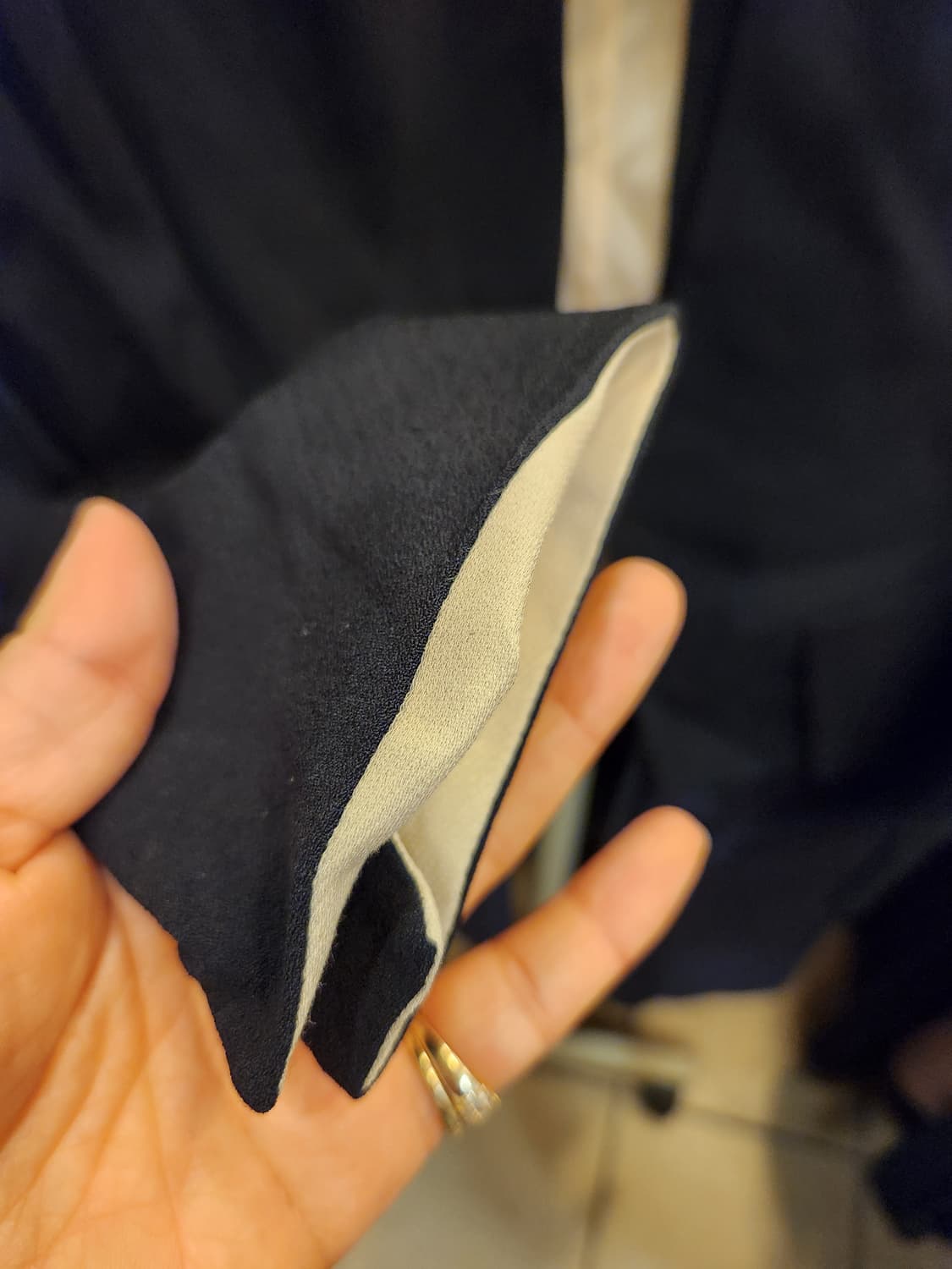 타임 포스트모던 블랙 자켓 상품이미지5