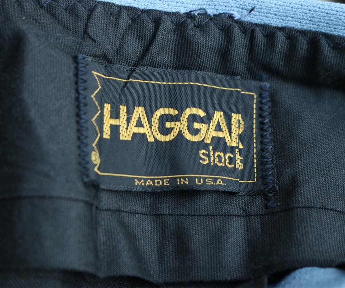70s USA Haggar 부츠컷 트라우저 상품이미지8