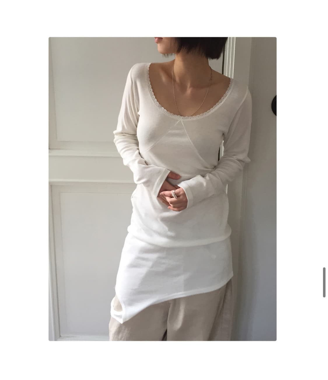 lace ops top 상품이미지1