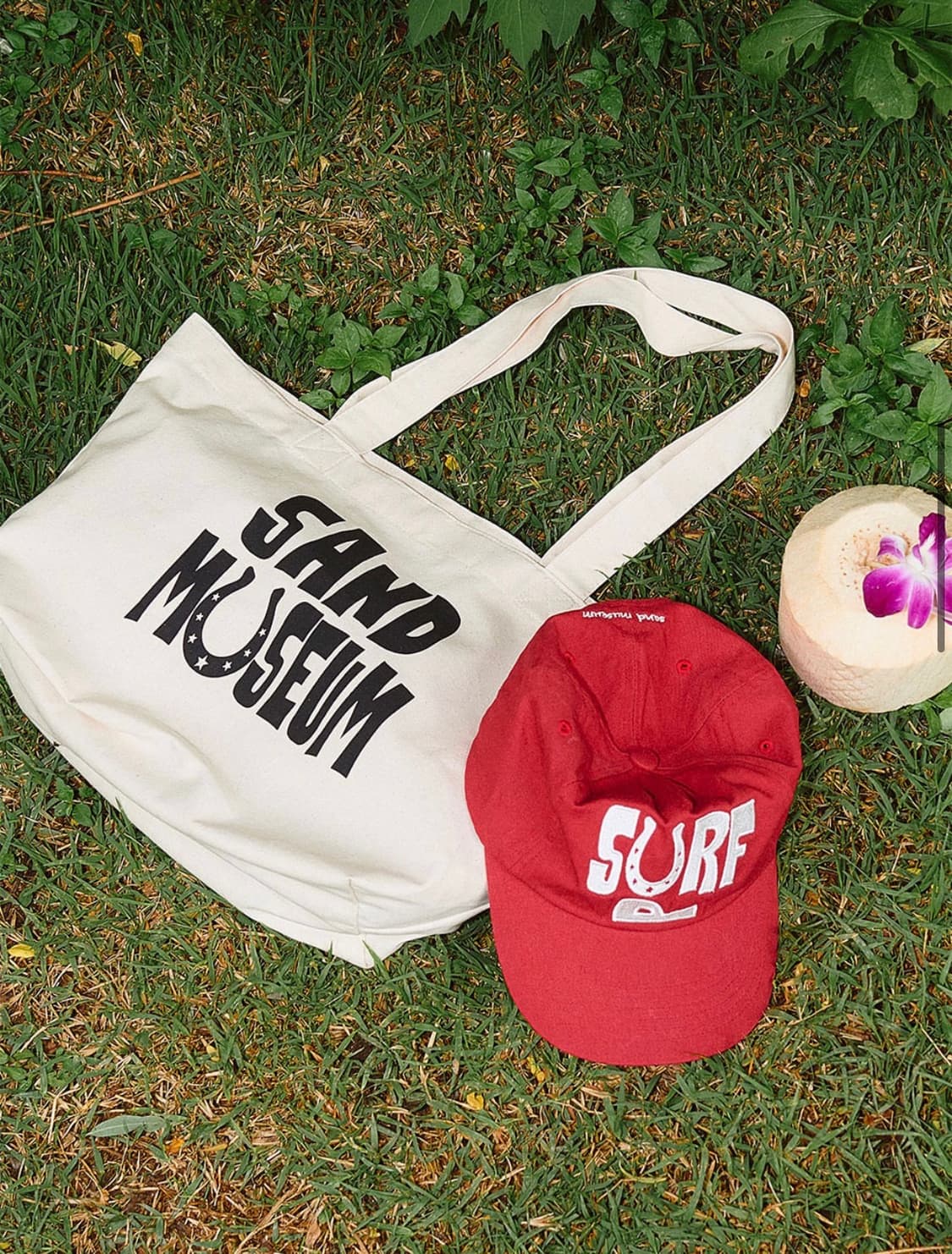 샌드뮤지엄 코튼백 에코백 sandmuseum 상품이미지1