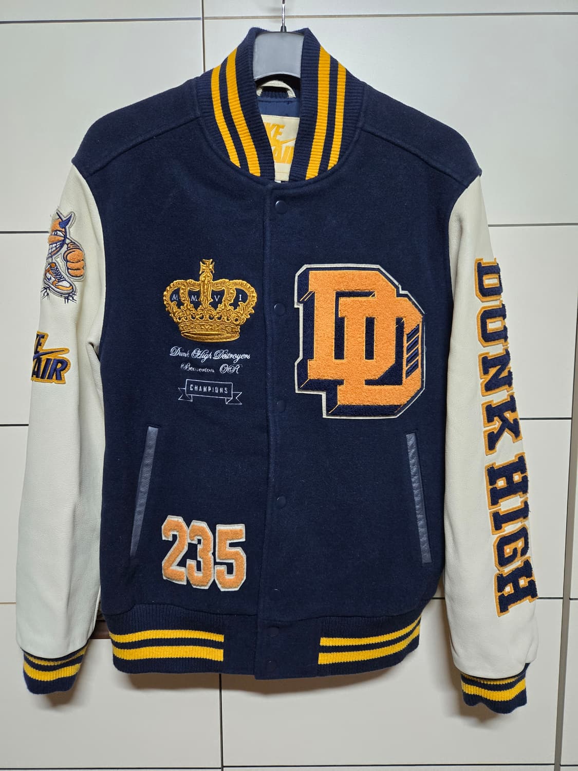 나이키 남성 덩크 하이 바시티 자켓 상품이미지2