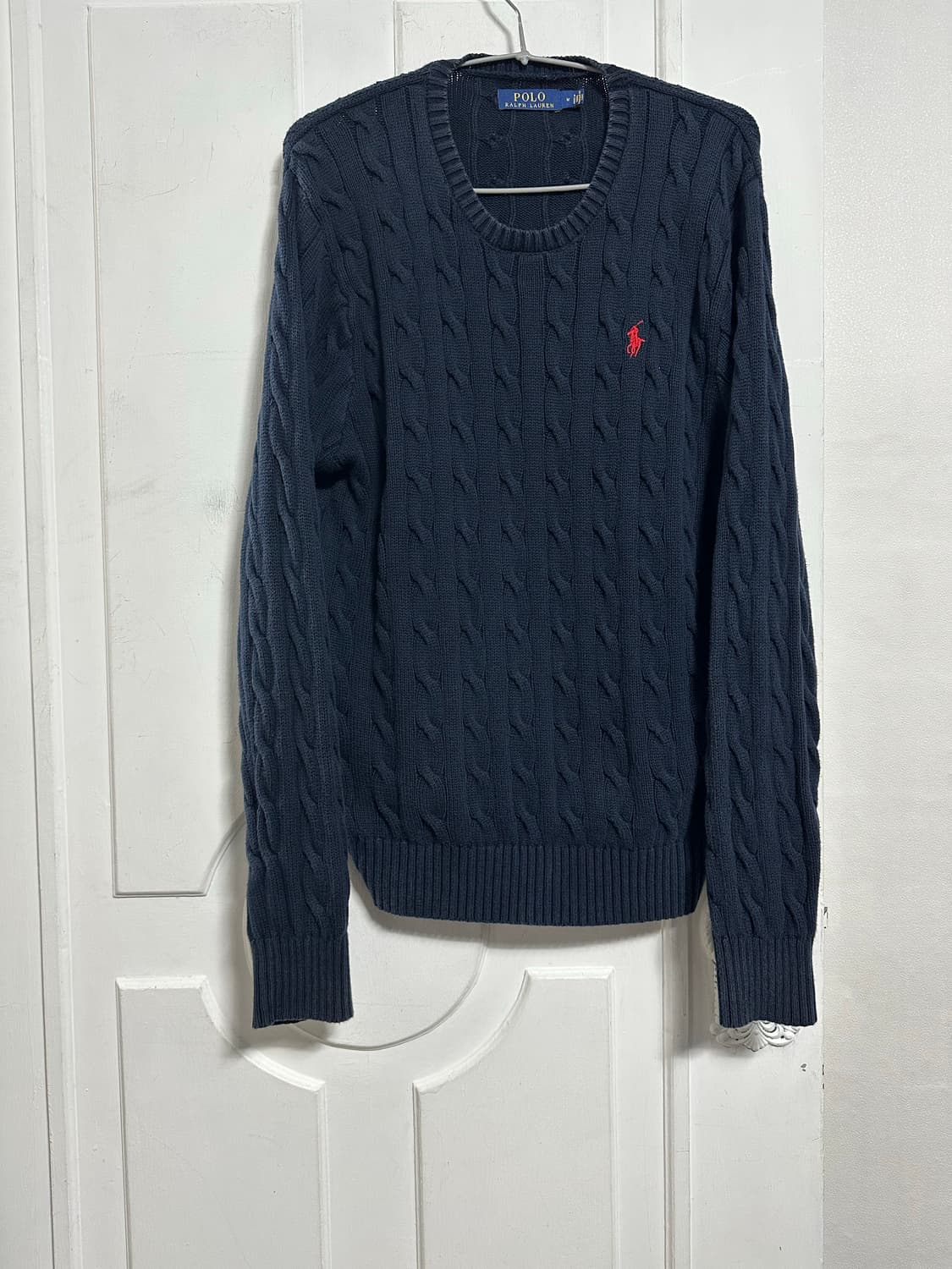 폴로 랄프로렌 꽈배기 니트 상품이미지1