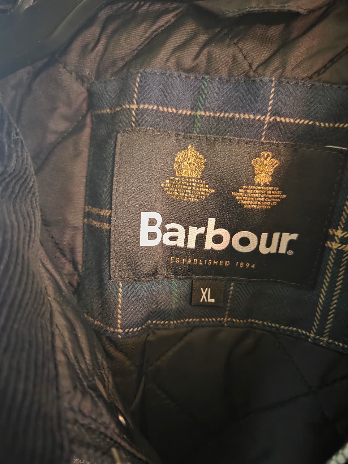 바버 울 비데일 별주모델 XL / 110(택만 뗀 새제품) 상품이미지3