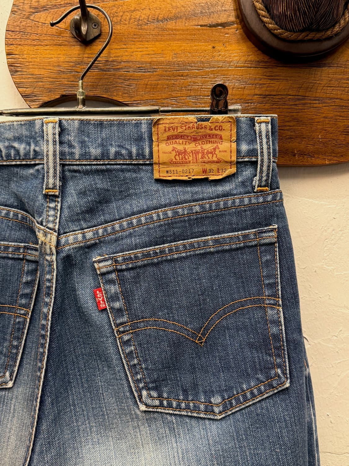 90s Japan Levi's W511 Straight Denim 상품이미지3