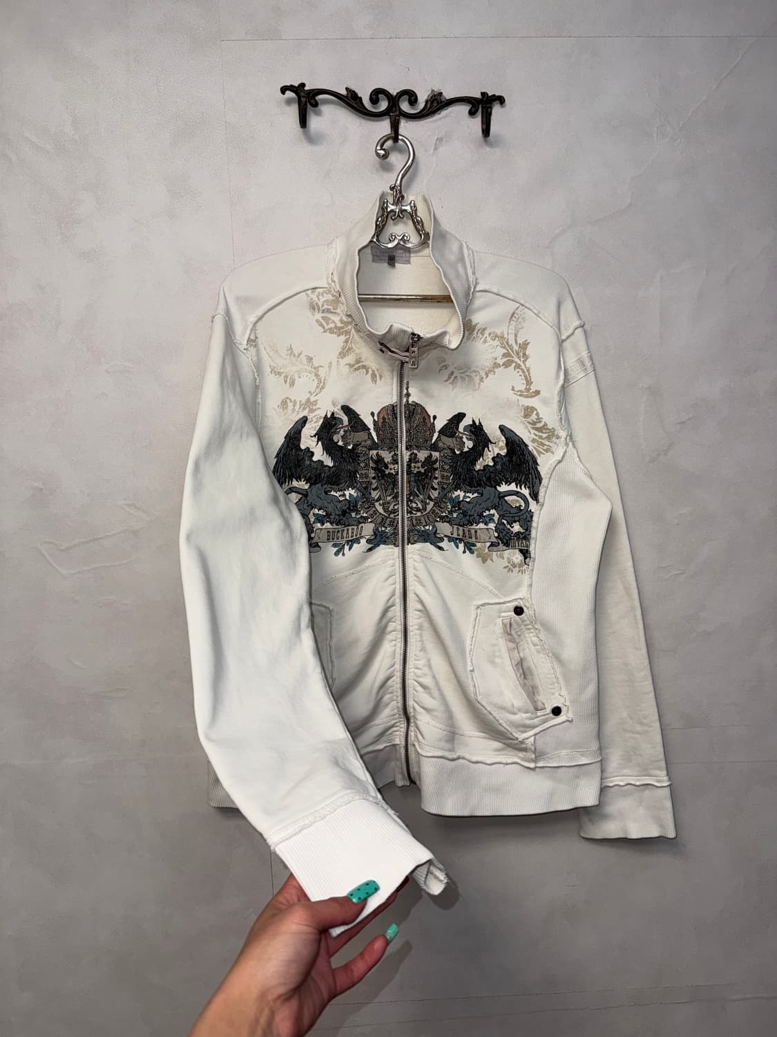 Buckaroo ivory eagle vintage buckle 집업 상품이미지5