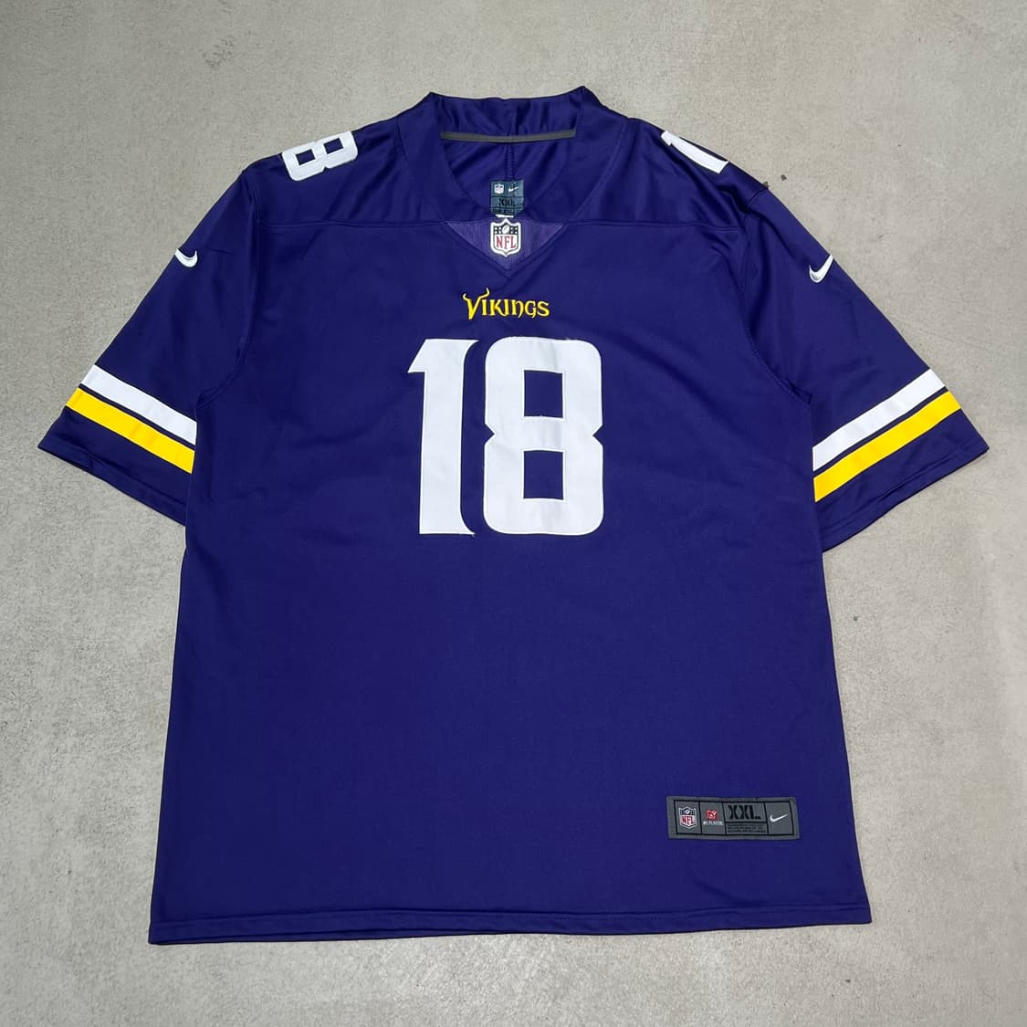 NFL 바이킹스 제퍼슨 반팔유니폼 s10731 상품이미지1