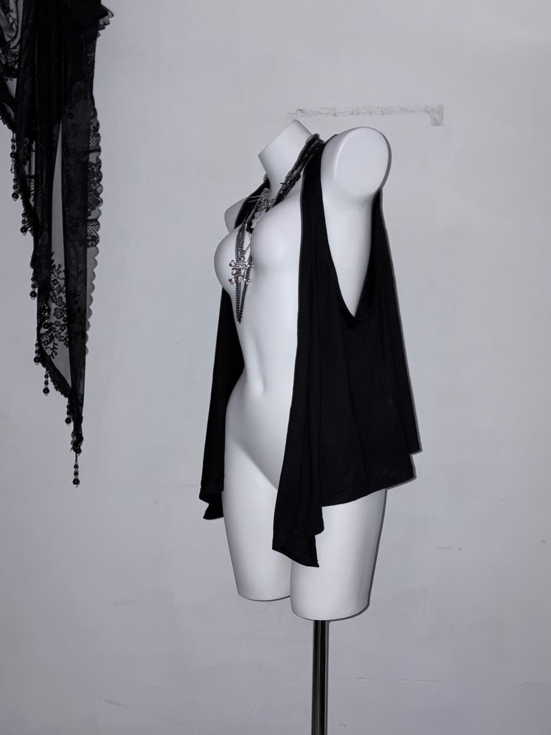 락시크코디 드레이프 실루엣 펑크 고딕락  상품이미지7