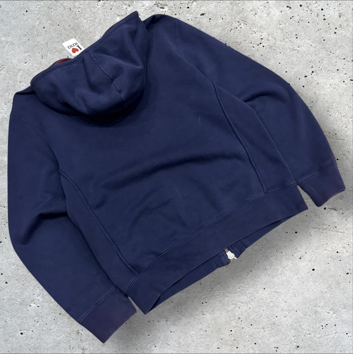 [M] 90s 폴로 랄프로렌 빈티지 투웨이 네이비 후드집업 C913 상품이미지2