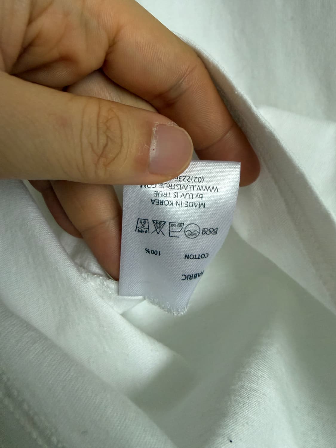 러브이즈투르(LUVISTRUE) 반팔 티셔츠 상품이미지7