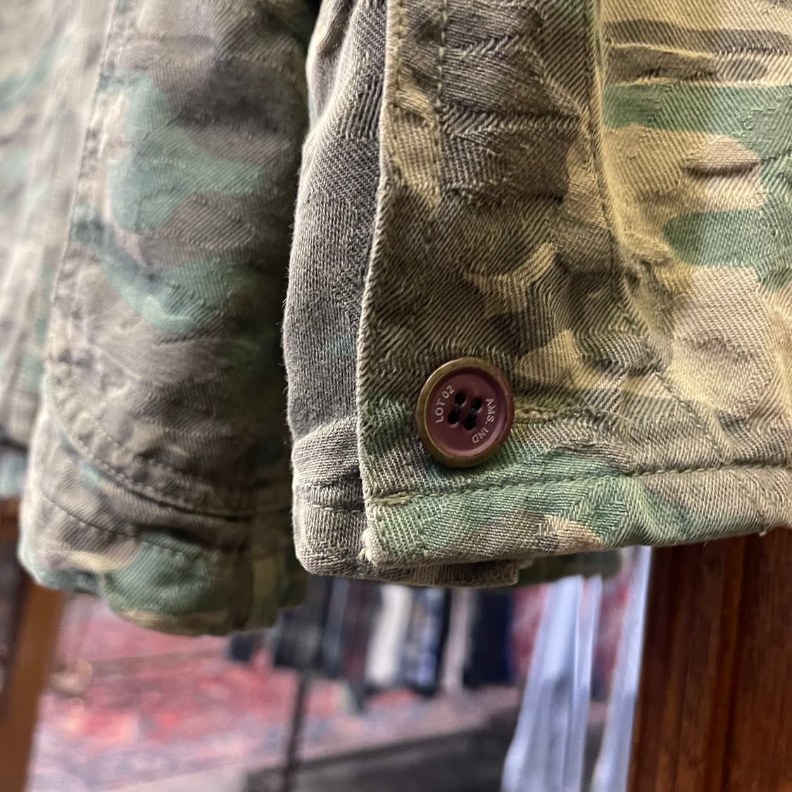 아스페시 자가드 카무플라주 워크자켓 상품이미지10