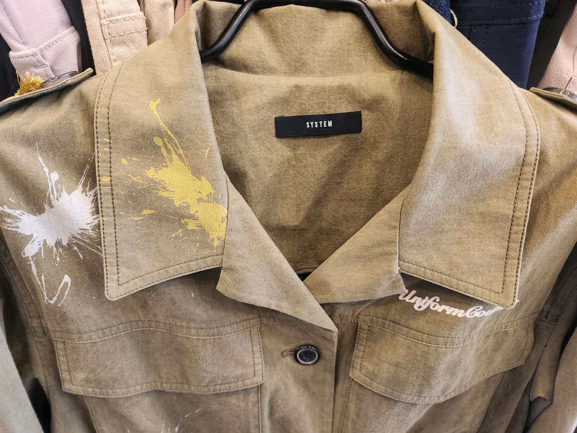 시스템 카키 야상 자켓 상품이미지2