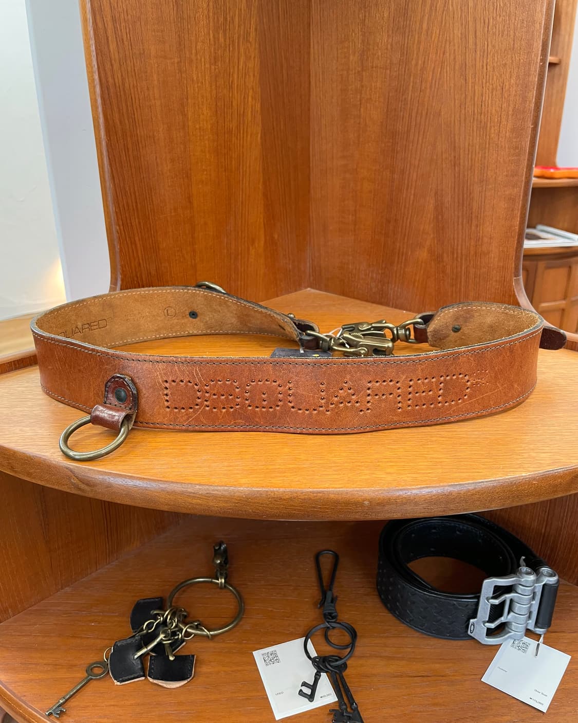 디스퀘어드 2 레더 벨트 상품이미지5