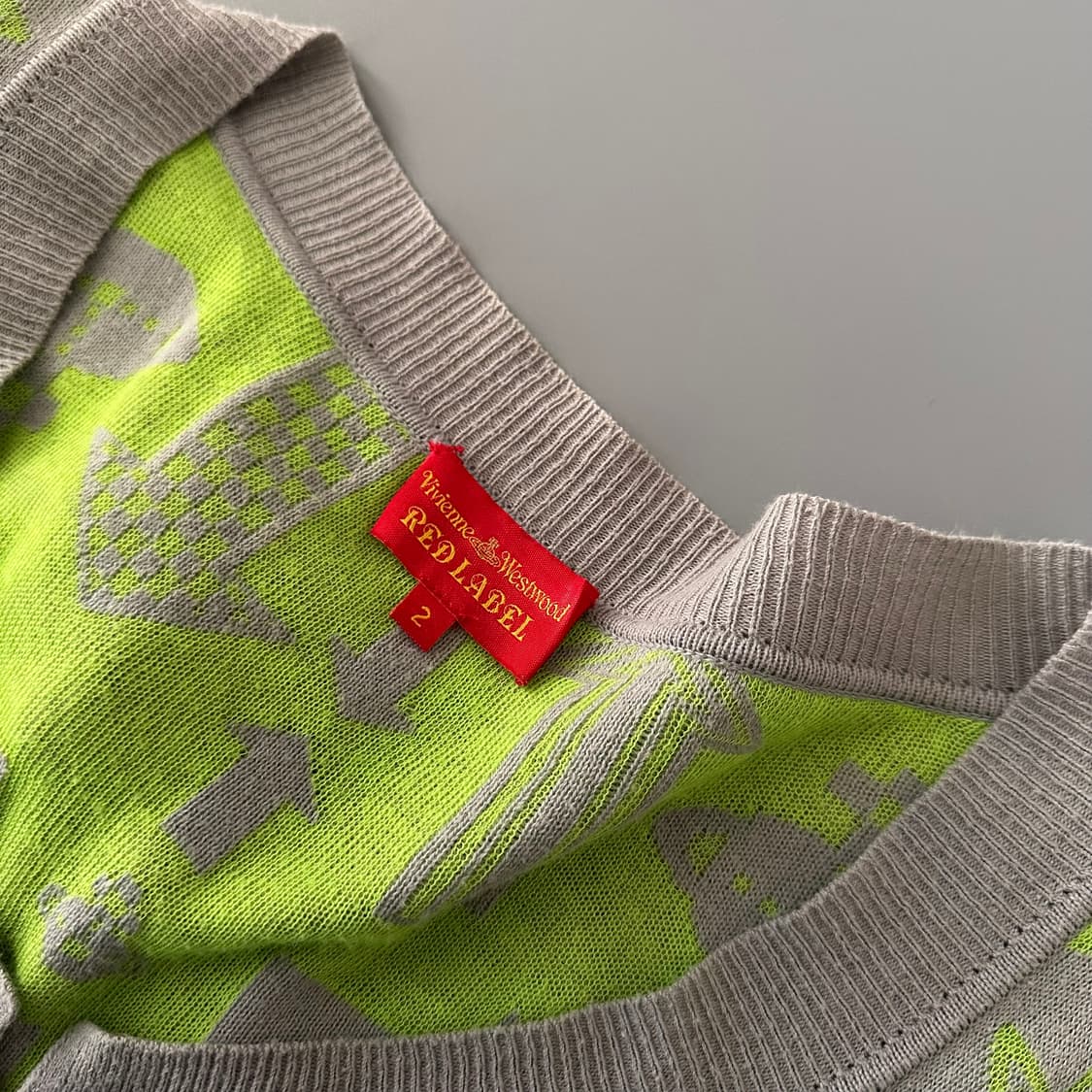 비비안 웨스트우드 orb로고 여성 가디건 상품이미지6