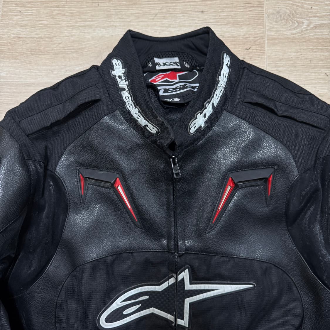 알파인스타 바이커 가죽 자켓 상품이미지2