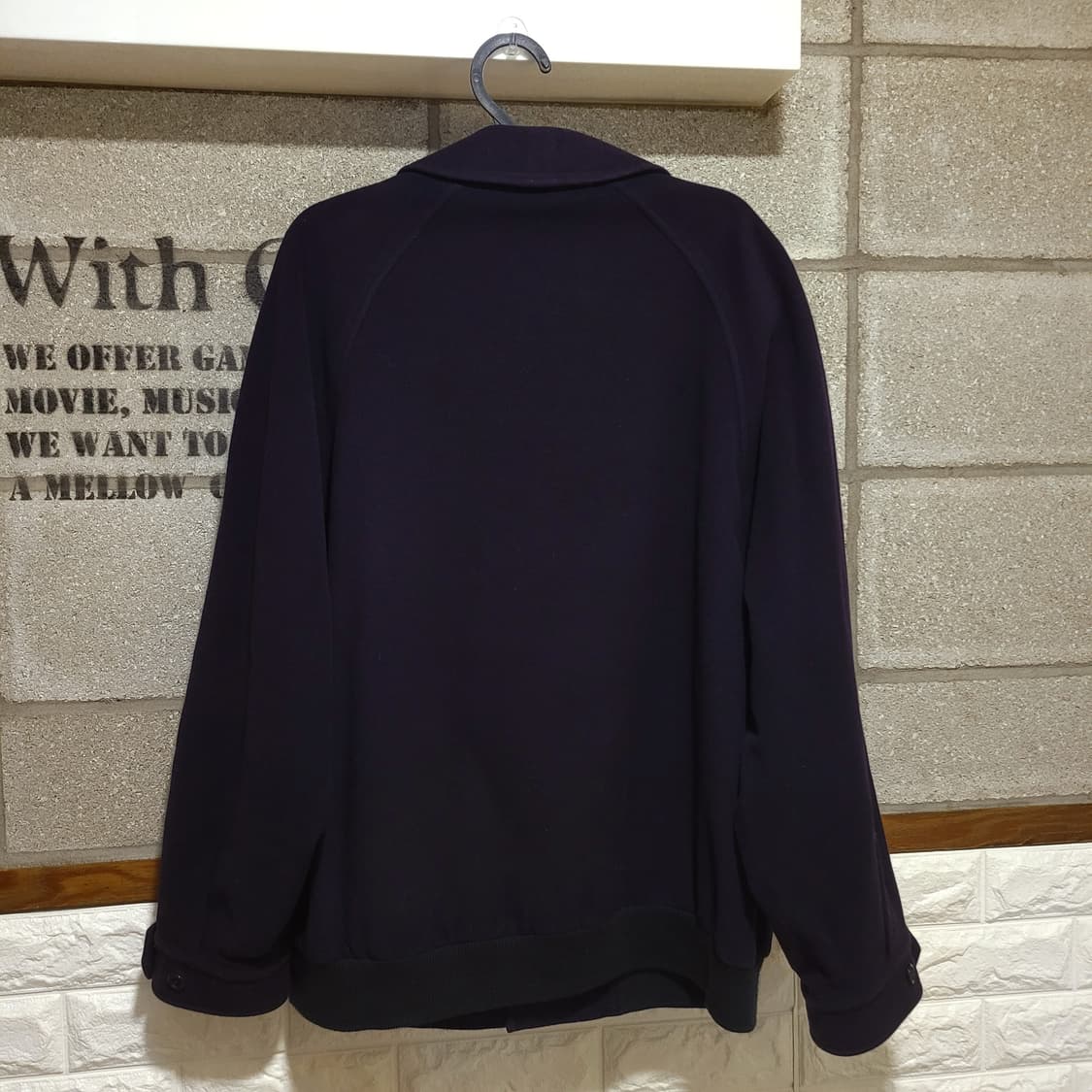 버버리 울 블루종 자켓 상품이미지2