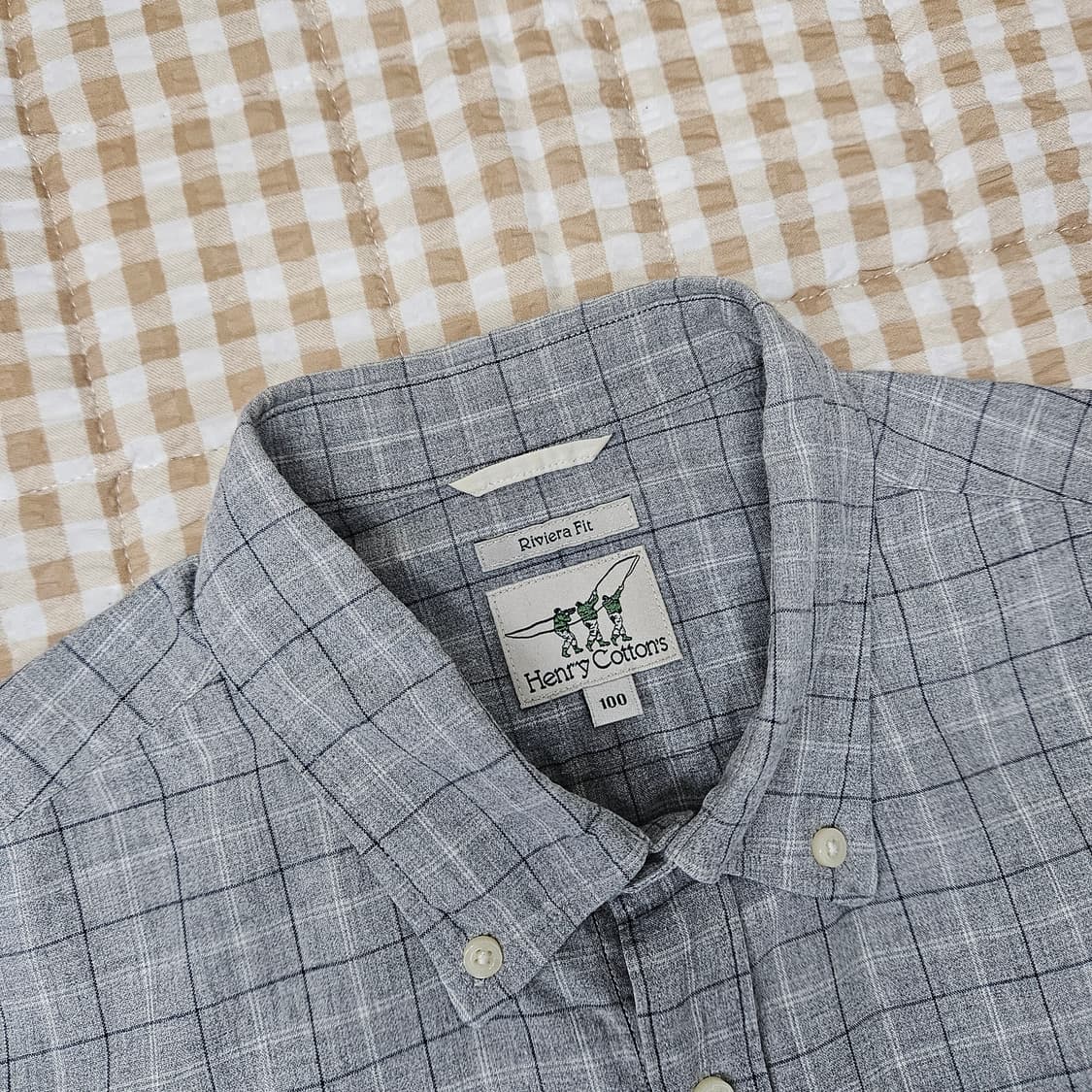 헨리코튼 긴소매 셔츠 남자100 상품이미지2