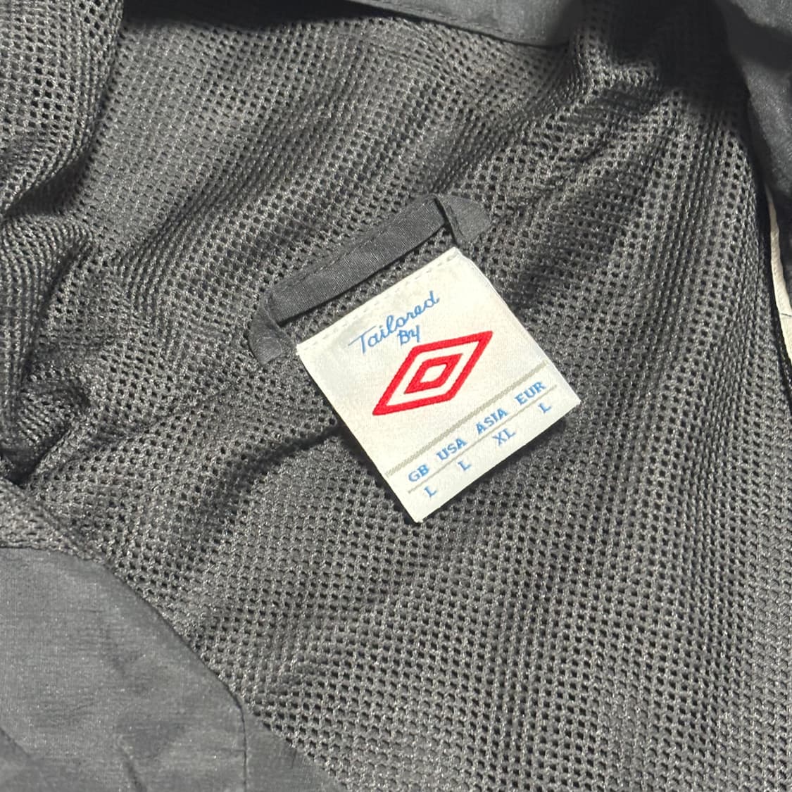 🫶🏻 엄브로 잉글랜드 국가대표 블랙 바람막이 🫶🏻 상품이미지4